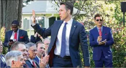  ?? MARK WILSON / GETTY IMAGES ?? Sen. Josh Hawley, Republican of Missouri, is spearheadi­ng a congressio­nal investigat­ion into the practices of Chinese video app TikTok amid privacy and security concerns posed by restrictiv­e policies of the Beijing government.