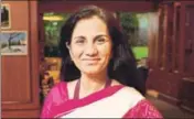  ?? MINT/FILE ?? ICICI Bank CEO and MD Chanda Kochhar