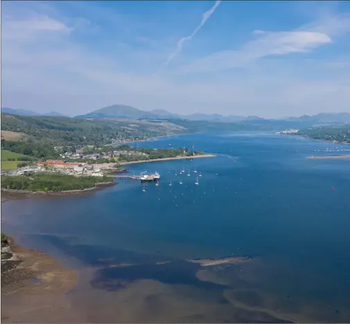  ?? PHOTOGRAPH: ROSNEATH CASTLE PARK ?? The sweeping views from Rosneath Castle Park