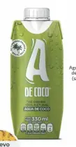  ??  ?? Agua de coco, de Adecoco (stand 120)