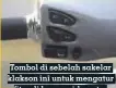  ??  ?? Tombol di sebelah sakelar klakson ini untuk mengatur fitur di layar spidometer