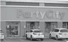  ?? BRYAN TERRY/THE OKLAHOMAN ?? A Party City in Edmond, Okla., on Monday. The retailer recently filed for bankruptcy.
