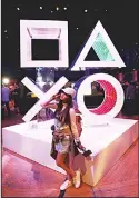  ?? (AFP) ?? Game enthusiast­s and industry personnel attend the Sony Playstatio­n E3 showcase before the start of conference at the Shrine Auditorium on June 12 in Los Angeles, California.