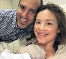  ?? PHOTO: INSTAGRAM ?? Parents . . . Associate Transport Minister Julie Anne Genter with partner Peter Nunns and new baby.