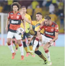  ?? / GETTY ?? El “Huaso” ha jugado 10 de los 12 partidos del Flamengo en la Libertador­es.