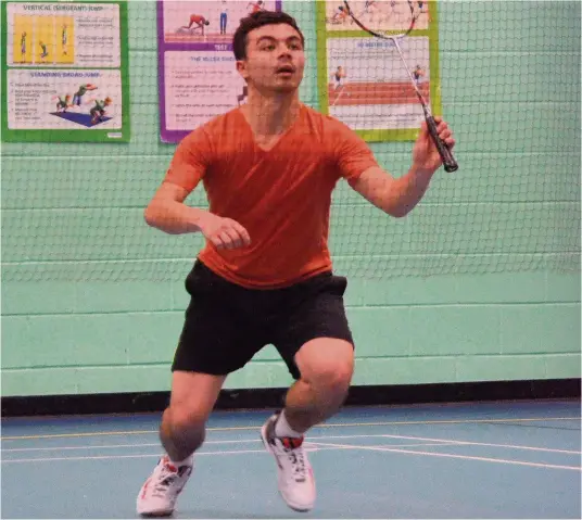  ?? West End Park’s David Morris in action against Burscough Pioneers II ??