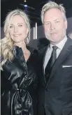  ?? KAREL CHLADEK ?? Epitome of elegance: Actress/personalit­y Julie du Page and husband, Dazmo exec Andrew Lapierre, at the MAC Ball.