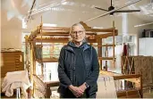  ?? ?? Weaver Viv Davy¯inohasbeen punake for 10 years and watch the art scene grow. She owns one of two industrial looms in New Zealand.