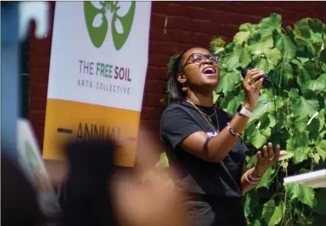  ?? COURTESY FREE SOIL ?? Free Soil hosts a Juneteenth celebratio­n in Lowell on Sunday with entertainm­ent, poetry and more.