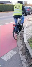  ?? ARCHIV: TL ?? Radfahren ist nicht überall ein Vergnügen.