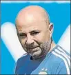  ?? FOTO: AP ?? Sampaoli, criticado