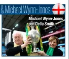  ??  ?? Michael Wynn-Jones och Delia Smith.