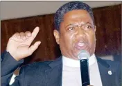  ??  ?? Reverend Victor Dlamini said the country needs someone like the Biblical Joseph.