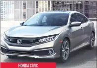  ??  ?? HONDA CIVIC