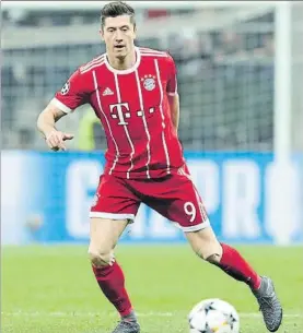  ?? FOTO: GETTY ?? Lewandowsk­i quiere dejar el Bayern Munich con destino al Real Madrid