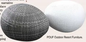  ?? ?? POUF Outdoor Resort Furniture.