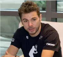  ?? Photo by Leslie Pableo ?? Stanislas Wawrinka is aware of the challenges which lie ahead. —