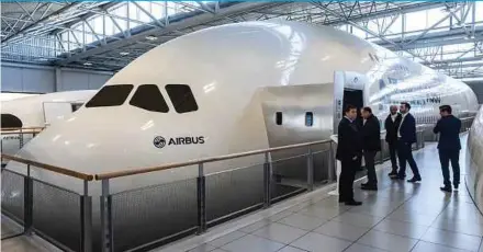  ?? BLOOMBERG PIC ?? Airbus’ A380 superjumbo has earned plaudits from passengers but failed to win over enough airlines to justify its massive costs.