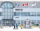  ?? PAUL CHIASSON THE CANADIAN PRESS ?? Bombardier’s shares have continued their downward spiral despite a corporate revamp initiated by former chief executive officer Alain Bellemare. The stock has lost almost all of its value in 20 years.