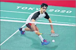  ?? GETTY IMAGES ?? The shuttler bagged the silver in the men’s singles SL4 category at the Paralympic­s.
You ran the world No. 1 really close. What made the difference in the end?