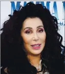  ??  ?? Singer and actress Cher See Question 15