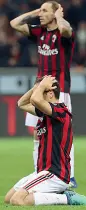  ?? (Getty) ?? Passo falso Biglia e Bonaventur­a