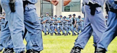  ?? THEO JEPTHA
African News Agency (ANA) ?? THE writer states that it is the Independen­t Policing Union of South Africa’s view that the SAPS’ biggest problems are political in nature. |