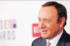  ?? JEMAL COUNTESS/GETTY IMAGES ?? Kevin Spacey is experienci­ng a dramatic reversal of fortune as his profession­al life collapses under the weight of accusation­s of sexual misconduct coming at him from several directions.
