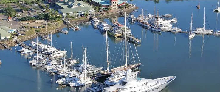  ?? Port Denarau Marina. Photo: Fiji Hotel and Tourism Associatio­n ??