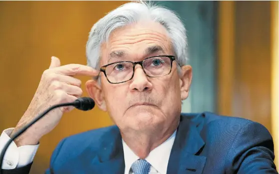  ?? TOM WILLIAMS/AP ?? Jerome Powell afirmó que la Fed está preparada para comenzar una serie de aumentos a partir de marzo.