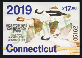  ?? Contribute­d photo ?? DEEP is once again inviting artists to enter their waterfowl artwork in Connecticu­t’s annual Migratory Bird Conservati­on (Duck) Stamp Art Contest.