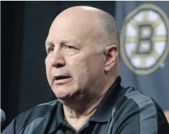  ?? BILL SIKES / THE ASSOCIATED PRESS ?? Claude Julien is back as head coach of the Montreal Canadiens, about a week after the Bruins fired him.