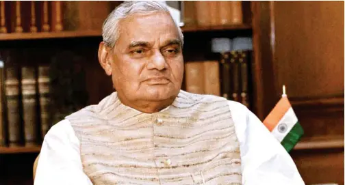  ??  ?? Vajpayee ji irreversib­ly changed India’s place in the world. As much as being the roar of the nation, his was a voice of restraint and responsibi­lity and the world listened to the wisdom of the man of peace