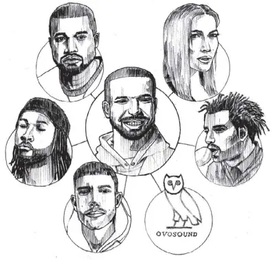  ?? Artwork by PATRICK DALE CARILLO ?? While Drake’s latest release seems to have collected sounds and styles from superstars to relative unknowns, somehow they all come together to form a cohesive whole.