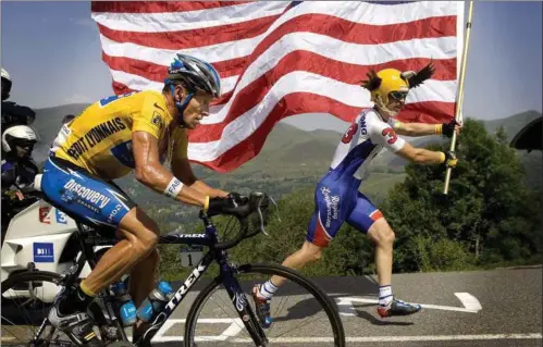  ?? FOTO: THOMAS SJØRUP ?? Læseren er dybt imponeret over Lance Armstrong.