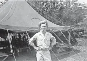  ?? [PHOTO PROVIDED VIA TULSA WORLD] ?? Kenneth Forrester during World War II while serving in the Pacific Theater.