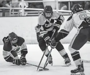  ?? COLUMBUS DISPATCH FILE ?? William Schauss of Upper Arlington is among the top defensemen in Central Ohio.