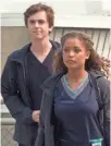  ?? WEDDELL, ABC ?? Antonia Thomas binds The Good Doctor, with Freddie Highmore JEFF