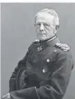  ?? FOTO: CARL GÜNTHER ?? Helmuth Graf von Moltke senior (1800 – 1891), aufgenomme­n im Jahr 1870.