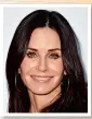  ??  ?? A celeb people tell me I look like is... Courteney Cox, which is very cool.