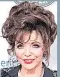  ??  ?? Dame Joan Collins says there are perks to ageing. “I can have sex without getting pregnant,” gloats the 85-year-old.