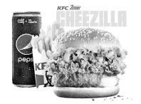  ??  ?? The KFC Zinger Cheezilla Combo that comes with a regular KFC Crispier Fries and the NEW Pepsi, starting from RM16.90.