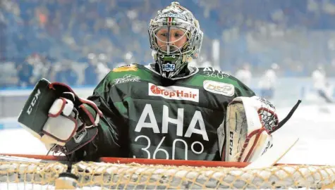  ?? Foto: Ulrich Wagner ?? Olivier Roy war zuletzt im Krankensta­nd. Der Torwart ist wieder ins Training eingestieg­en, weist aber noch einen kleinen Rückstand auf. Allerdings hat sein Vertreter Markus Keller zuletzt auch zwei starke Spiele gezeigt.