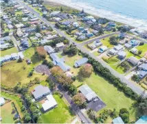  ??  ?? The 1.1 ha Te Rau Aroha site, (above) occupies a prime site near Waihi Beach.