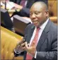  ??  ?? Deputy President Cyril Ramaphosa