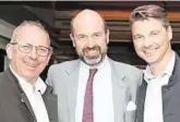  ?? ?? Hans Peter Schützinge­r, Stefan Piëch und Wilfried Weitgasser