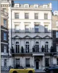  ??  ?? BREXIT HOTHOUSE: The Legatum Institute in Mayfair