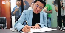  ?? VETERAN Philippine journalist Maria Ressa ??