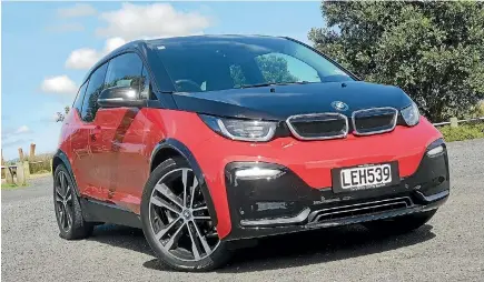  ?? PHOTOS: DAMIEN O’CARROLL ?? BMW has tweaked the electric i3 with a new ‘‘S’’ version. There’s much more to it than a badge and bright colour.