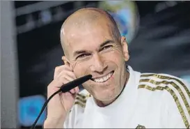  ?? FOTO: EFE ?? Zidane es consciente de queda lo más complicado, pero está tranquilo